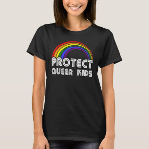 Camiseta Proteger Crianças Filhas de Conhecimento Lgbt Gay
