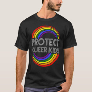 Camiseta Proteger Crianças Filhas de Conhecimento Lgbt Gay