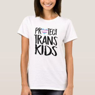 CAMISETA PROTEGER CRIANÇAS TRANS