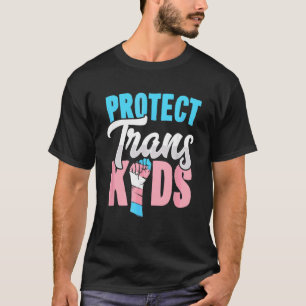 Camiseta Proteger Crianças Trans Lgbt Orgulho de Consciênci