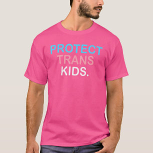 Camiseta Proteger Crianças Trans Orgulho LGBT Mulheres Cria