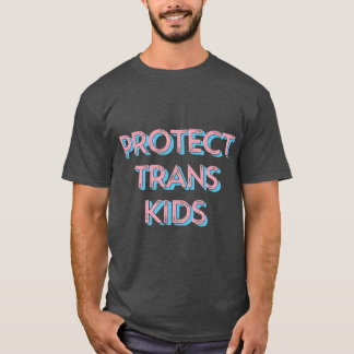 Camiseta Proteger Crianças Transexuais T Orgulho LGBT Trans