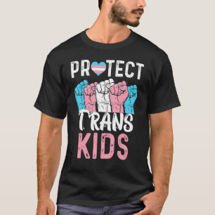 Camiseta Proteger Crianças Transgênere Orgulho Transgênere 