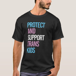 CAMISETA PROTEGER E SUPORTAR CRIANÇAS TRANS
