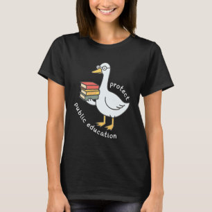 Camiseta Proteger Educação Pública Professor Silly Goose Es