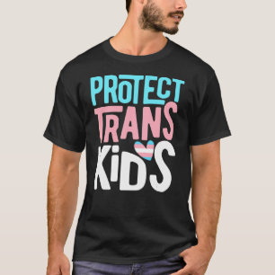 Camiseta Proteger Homens do Orgulho Lgbt Transgênero de Cri