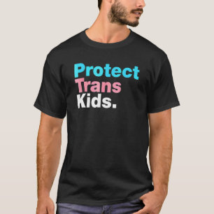Camiseta Proteger Lgbt De Kid Trans Suporta Lgbt Pride Lgbt