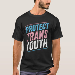 Camiseta Proteger LGBT Transgênero Transgênero do Orgulho T