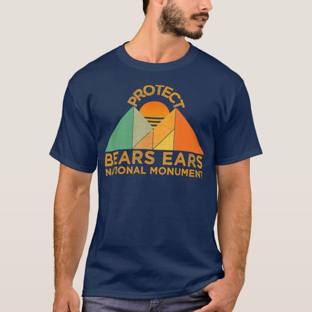 Camiseta Proteger Monumento Nacional das Orelhas (Frente)
