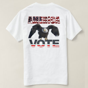 Camiseta Proteger nossa democracia AMÉRICA VOTE