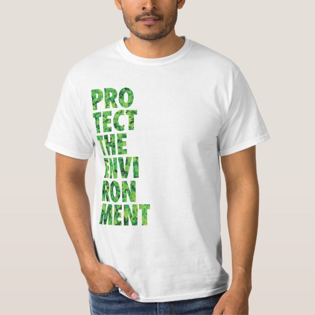Camiseta Proteger o ambiente (Frente)