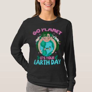 Camiseta Proteger O Ambiente Do Planeta Natural Da Restaura