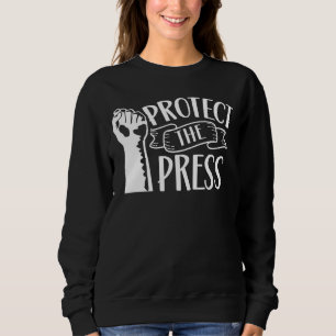 Camiseta Proteger o jornalismo de imprensa Direitos de libe