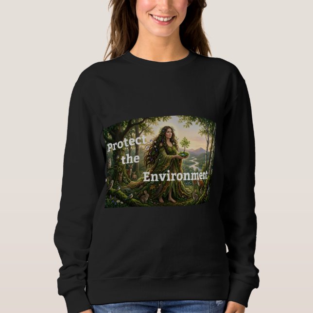 Camiseta Proteger o Meio Ambiente  (Frente)