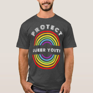 Camiseta Proteger o Orgulho da Juventude Filha LGBT LGBT T