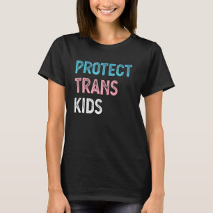 Camiseta Proteger Orgulho Transgênere de Crianças Transgêne