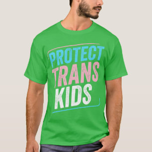 Camiseta Proteger os Transexuais LGBT (Transgender Pride Tr