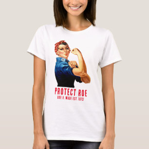 Camiseta Proteger Roe v Wade Rosie, o retro de vintagem do
