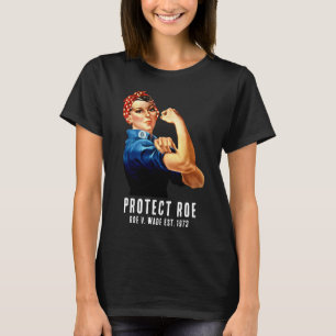 Camiseta Proteger Roe v Wade Rosie, o retro personalizado d