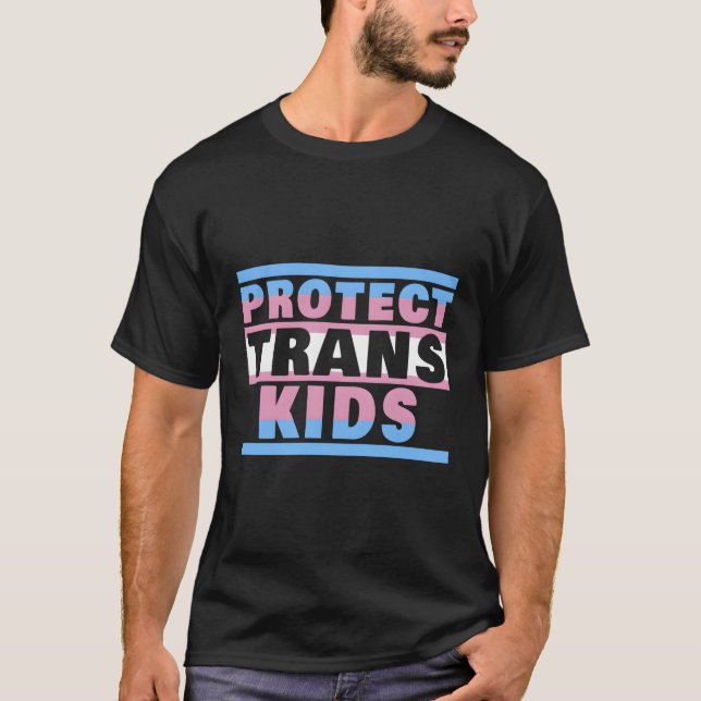 Camiseta Proteger Trans Transgender Flag Proteger Trans (Frente)