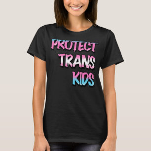 Camiseta Proteger Transgênero 3 do Orgulho Trans de Criança
