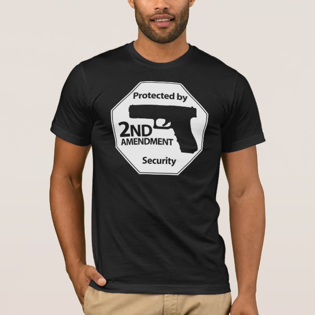 Camiseta Protegido pela ?a alteração (Frente)