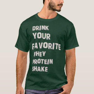 Camiseta proteína de soro