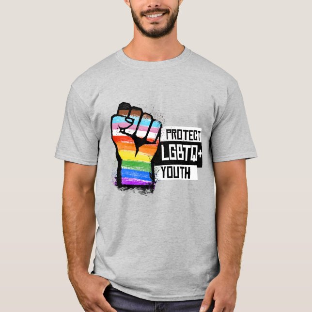 Camiseta Proteja a Juventude LGBTQ+ (Frente)