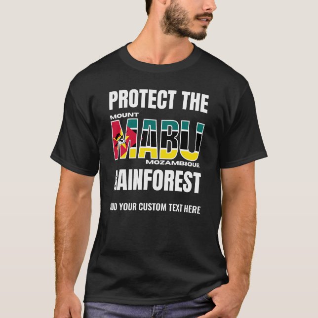 Camiseta Proteja a MONTE MABU RAINFOREST (Frente)