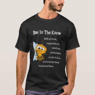 Camiseta Proteja A Polinização De Flor De Abelhas Economize