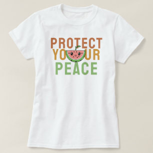Camiseta Proteja a sua paz