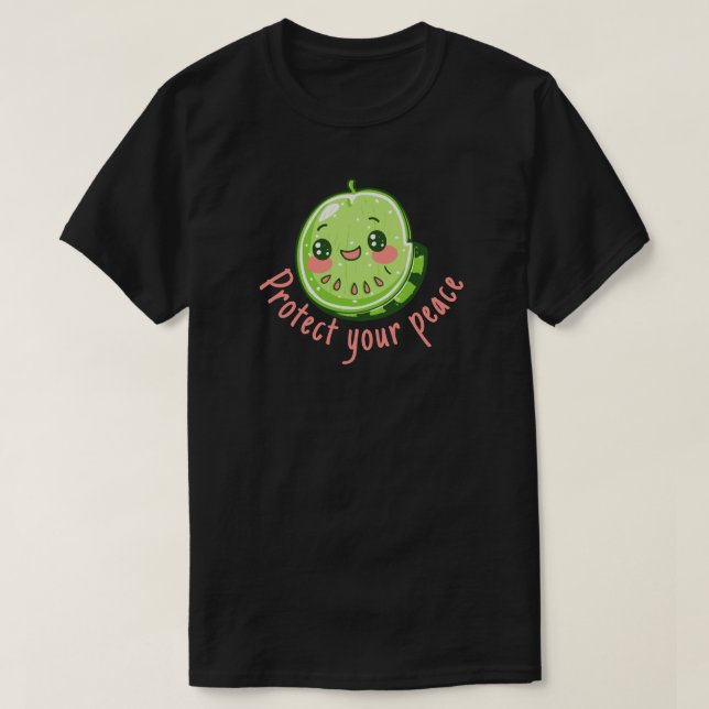 Camiseta Proteja a sua paz (Frente do Design)