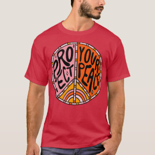Camiseta Proteja a sua paz