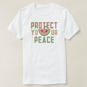 Camiseta Proteja a sua paz