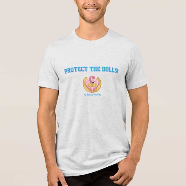 Camiseta Proteja as Bonecas! (Frente)