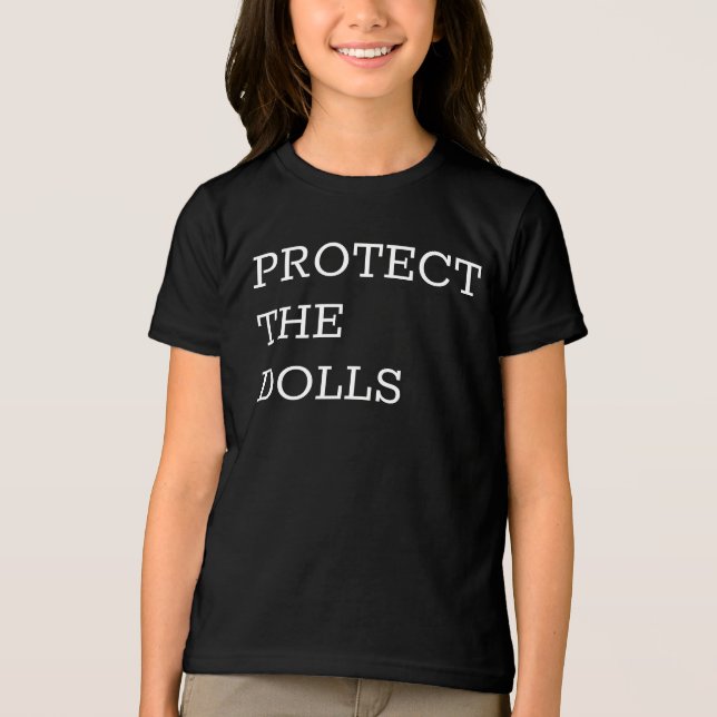 Camiseta Proteja As Bonecas-71833 (Frente)