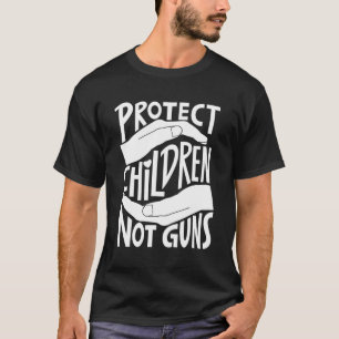 Camiseta Proteja as crianças e não as armas