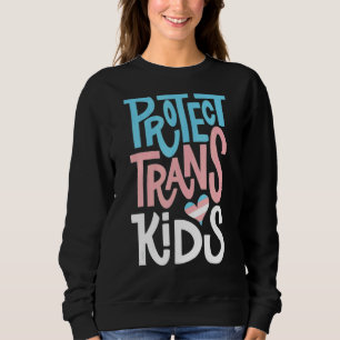 Camiseta Proteja As Crianças Trans Lgbt Suportam O Transgen