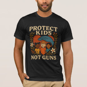 Camiseta Proteja crianças, não armas é um movimento, não um