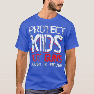 Camiseta Proteja Crianças Não Armas O Suficiente Controle D