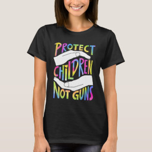 Camiseta Proteja Crianças Não Armas Suficiente Vio De Arma