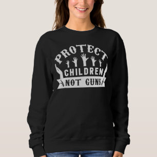 Camiseta Proteja Crianças Não Armas Vestem Dia Laranja