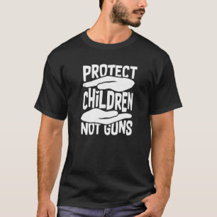 Camiseta Proteja Crianças Não Armas Vestem Laranja Suficien
