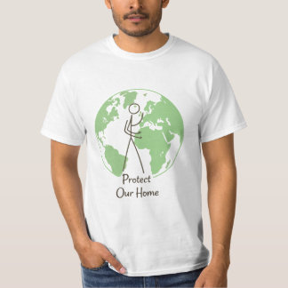 Camiseta "Proteja Nossa Casa" Terra | Co Ambiental