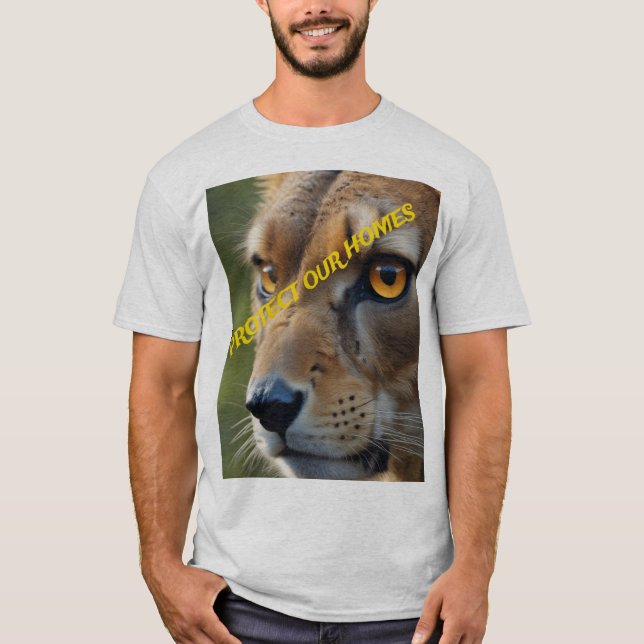 Camiseta Proteja nossas casas (Frente)