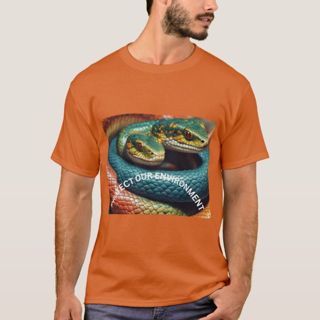 Camiseta Proteja nosso ambiente (Frente)