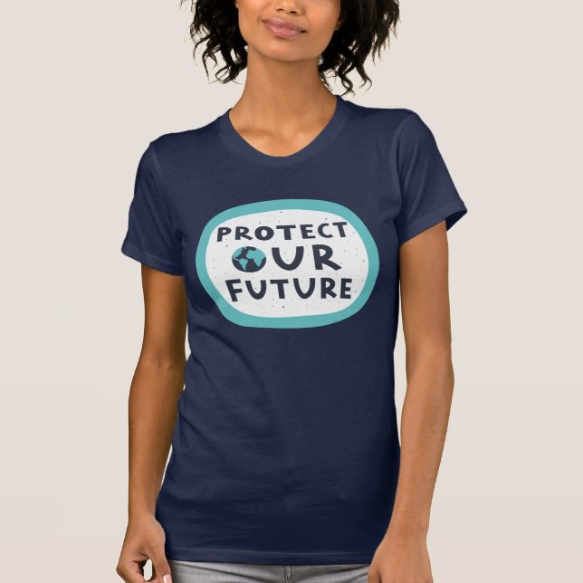 Camiseta Proteja nosso futuro (Frente)