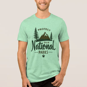Camiseta Proteja nossos parques nacionais - ativista da nat