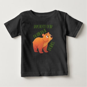 Camiseta Proteja Nossos Parques Nacionais Crianças