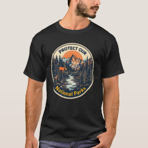 Camiseta Proteja Nossos Parques Nacionais Salve a